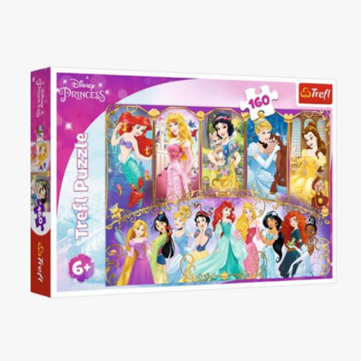 Picture of TREFL PUZZLE 160 PCS PRINCESSES POTRAIT